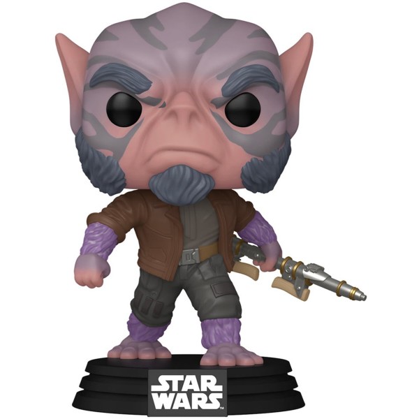 Фото - Колекційна фігурка FUNKO POP Star Wars: Mandalorian&Grogu - Zeb Orrelios (889698904506)